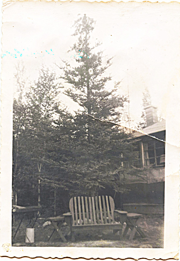 1958 Summer Bockstahler's Cabin -- living here at least in August of 1958 when I turned 7 - only one of two birthdays I remember