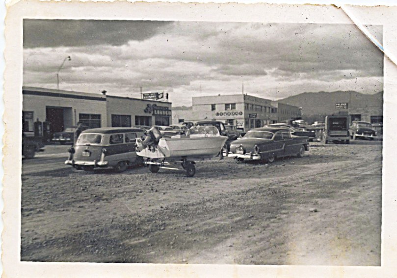 1958?  Our old Ford - dad wrecked it driving too fast on ice coming down the Eagle River hill by bridge