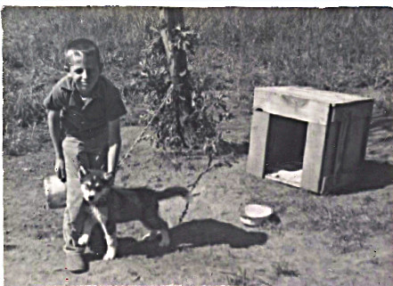 1959 I have no idea what puppy this is?  Doesn't look like Smokey.