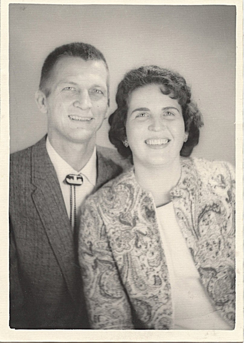 1963 - June 11 - my parents' 14th anniversary.  William (Bill) Dennison Lloyd, Mildred Ann Cahill Lloyd