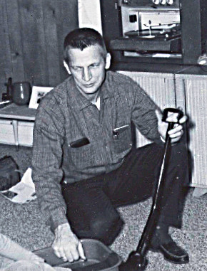 1965-1966 Dad in house