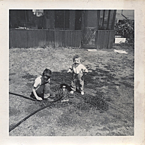 1966 Steve and Dave - Steve's first steps - Tucson