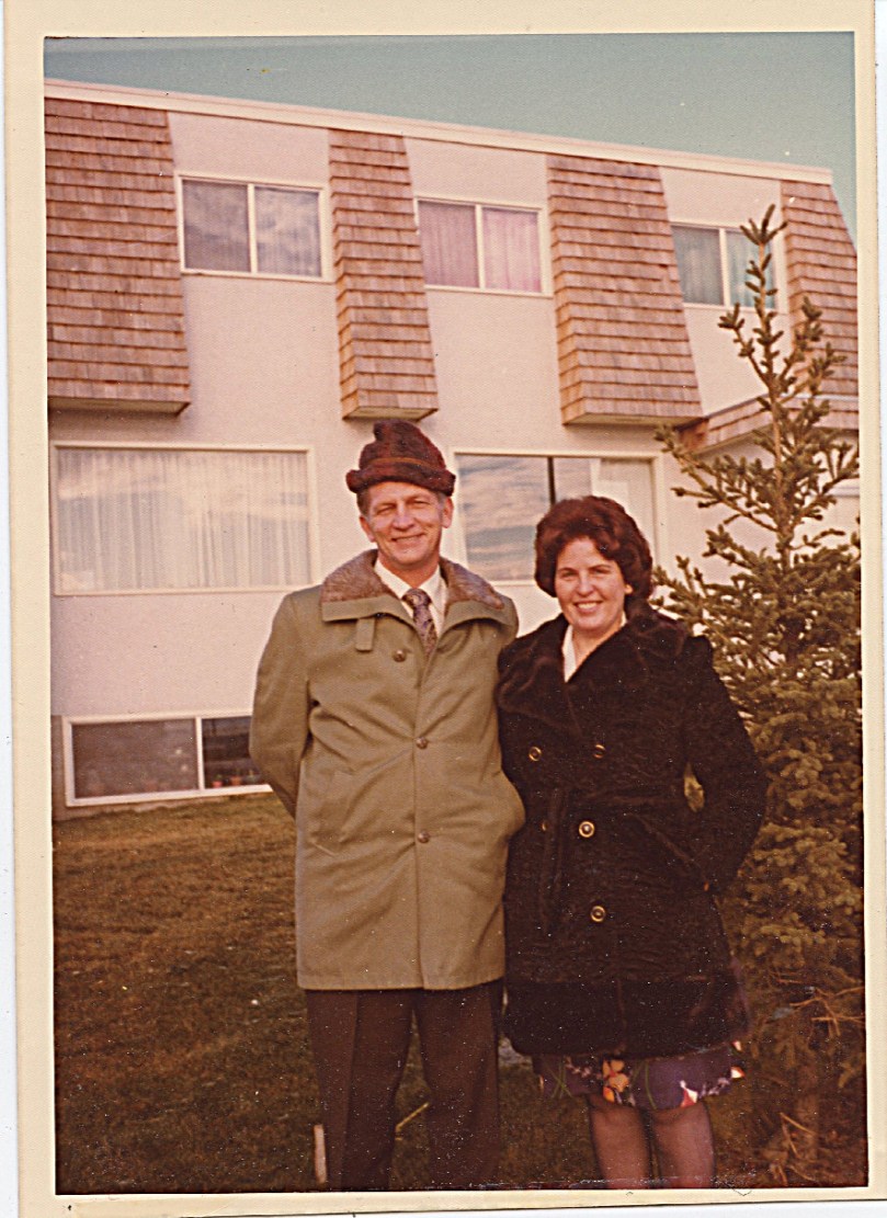 Not sure date for this photo of Dad and Mom Lloyd - circa 1968?
