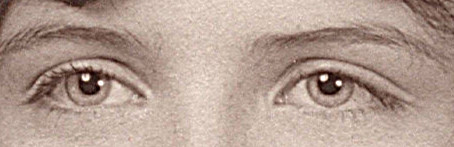 1969 age 17 - my eyes - senior high school picture