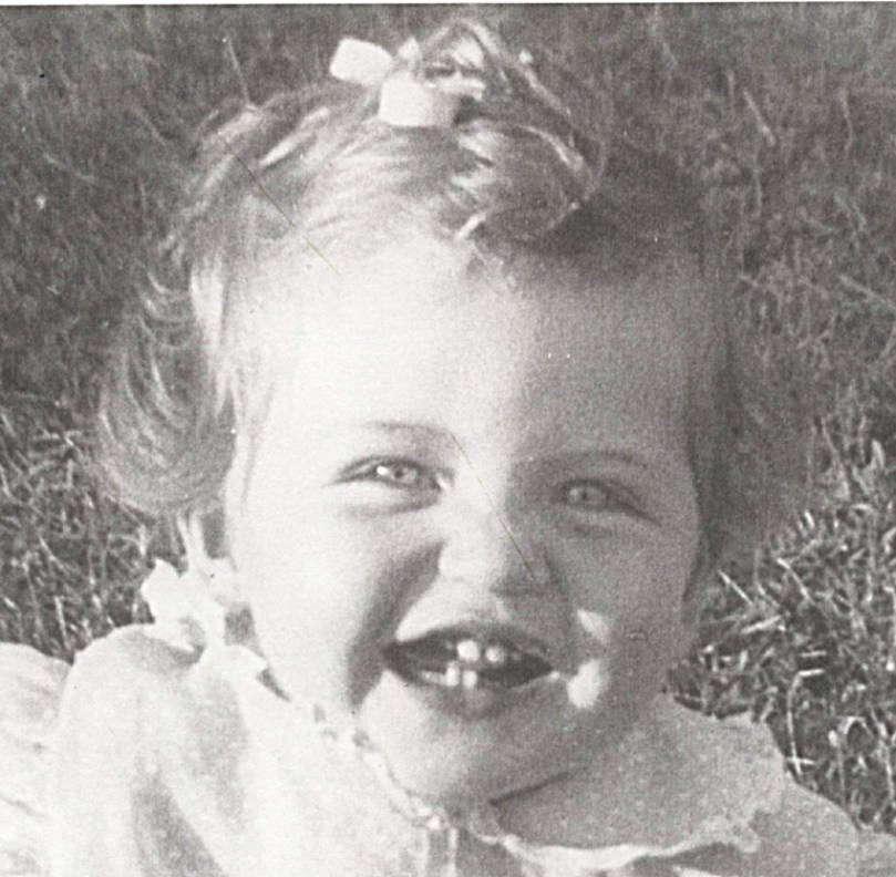 1952 closeup - 11 mos baby pic