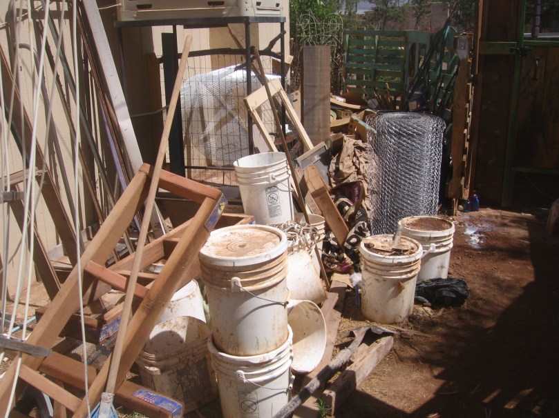 07052012MoreGarden 036 Getting to the last of the big messes - east side - yet to be figured out!